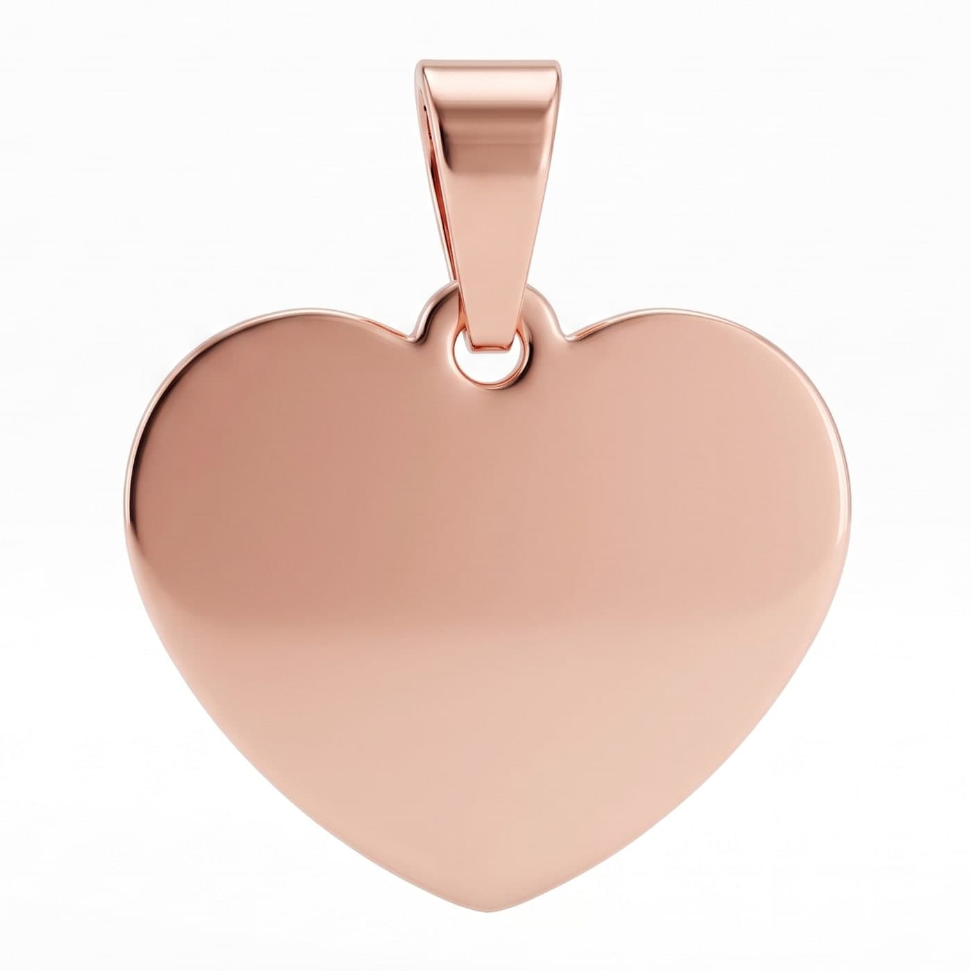 Heart Medallion — Rose gold