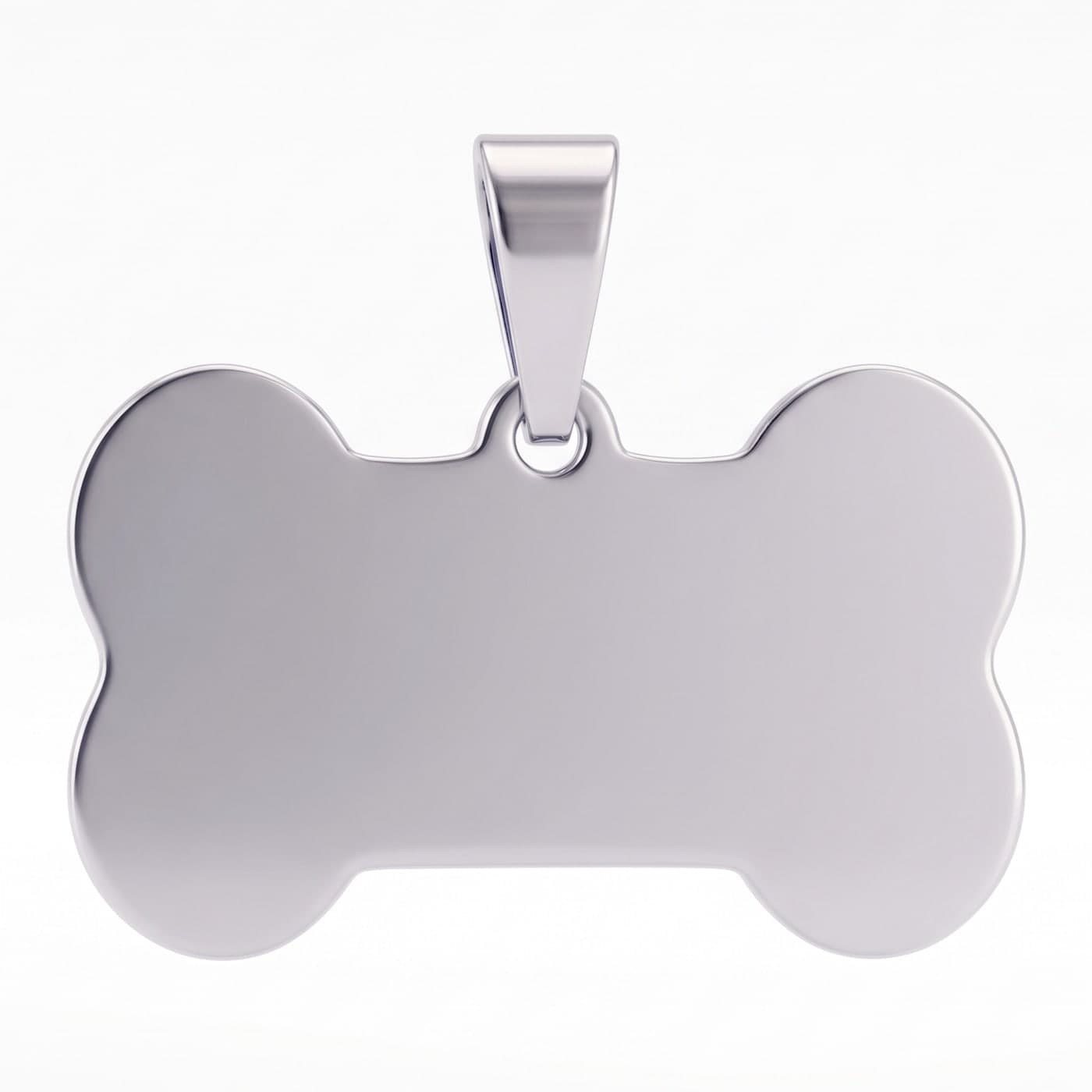 Bone Medallion — Silver