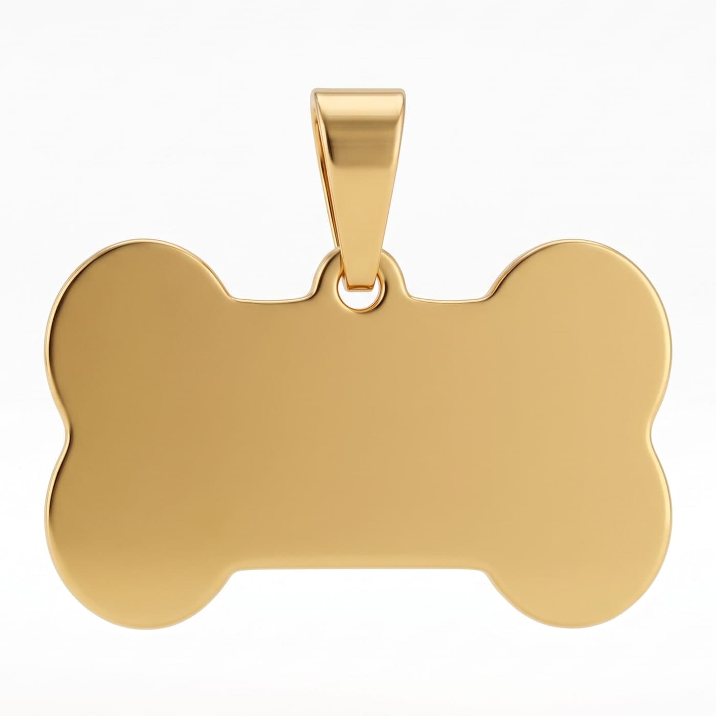 Bone Medallion — Gold